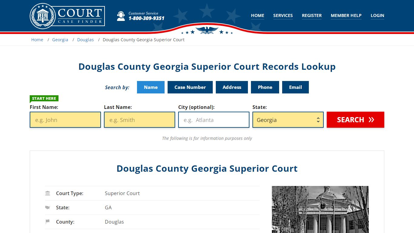 Douglas County Georgia Superior Court Records Lookup